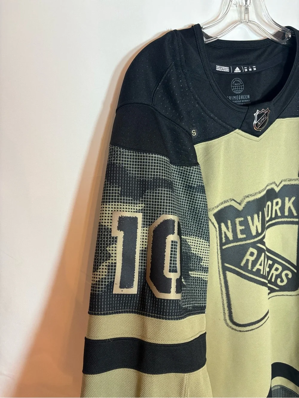 Adidas New York Rangers #10 Panarin Military Appreciation Hockey Jersey Sz 56